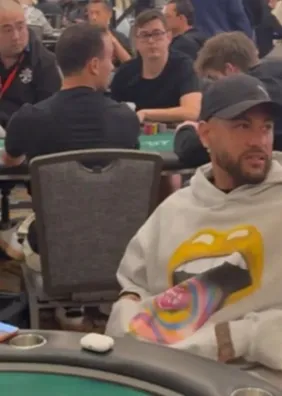 Neymar vai a torneio de poker em Las Vegas após eliminação na Copa