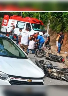 Adolescente de 16 anos atropela motociclista durante manobra em São Miguel dos Campos