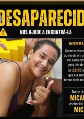 Buscas por mulher desaparecida no Pontal continuam com apoio de cães farejadores