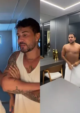 Carlinhos Maia visita Lucas Guimarães e surpreende com atitude na casa do ex
