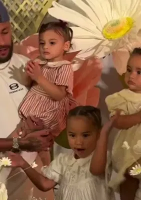 Filhas de Neymar: veja como foi a decoração da festa de Helena e Mel