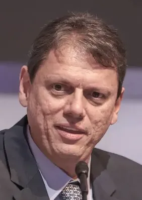 Tarcísio elogia escolha de Alfredo Gaspar: 'Recebo muito bem a notícia do vice'