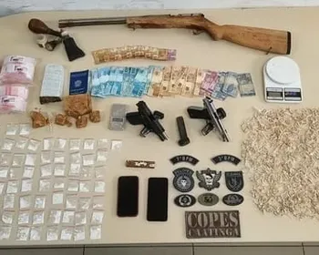 Ação da PM prende três suspeitos de homicídio e tráfico após confronto no Sertão