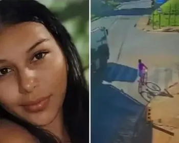 Adolescente morre atropelada por caminhão quando passeava de bicicleta