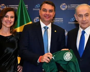 Adversário de Lula, Netanyahu declara apoio à candidatura de Flávio