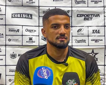 Allyson Dutra valoriza campanha e apoio do torcedor do ASA: “Sabemos nossa força”