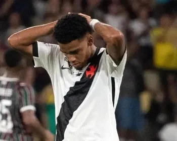 Brenner tem lesão confirmada e desfalca o Vasco por 45 dias