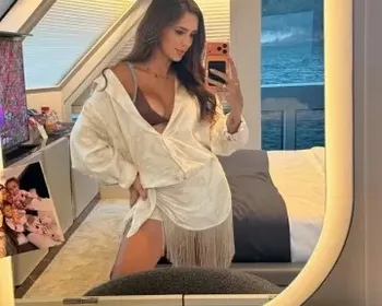 Bruna Biancardi mostra dia com Neymar e filhas em iate de R$ 120 milhões
