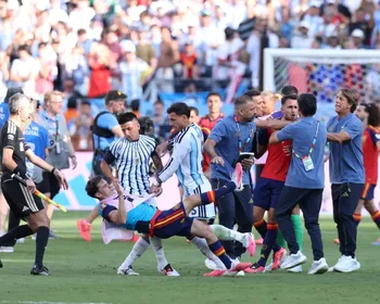 De la Fuente condena confusão após final e critica atletas argentinos