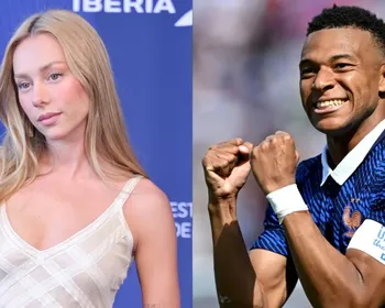 Em aparição rara, Ester Expósito e Mbappé são flagrados abraçados em Paris
