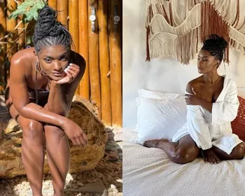 Erika Januza posa de biquíni após término, e fãs reagem: 'Chora, pagodeiro'