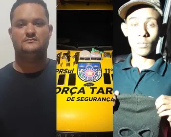 Escopeta, pistola e revólveres: operação apreende armas e prende dois homens em Piaçabuçu