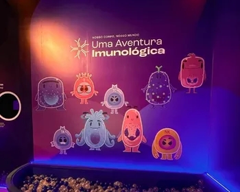 Exposição Uma Aventura Imunológica chega ao DF com entrada gratuita
