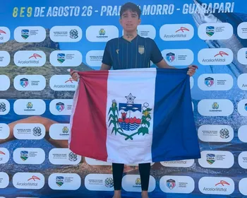 Felipe Knowles leva Alagoas ao topo do pódio nacional em etapa da Copa Brasil