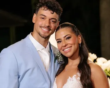 Filho de Xanddy e Carla Perez se casa em ilha particular na Bahia