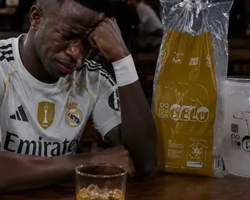 Irmã do presidente da CBF usa imagem de Neymar e Vini em anúncio de gelo sem autorização