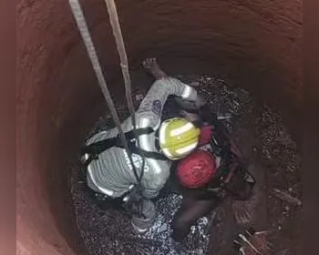 Jovem de 26 anos cai em poço de 6 metros e é resgatado pelos Bombeiros em São Sebastião