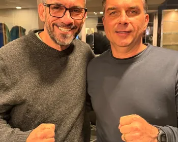 Leonardo Dias participa de jantar para celebrar lançamento da candidatura de Flávio Bolsonaro