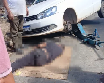 Mecânico morre após carro cair sobre ele durante manutenção em Arapiraca