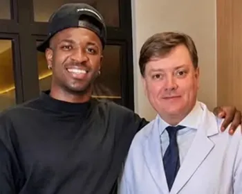 Médico exclui foto com Vini Jr. após harmonização viralizar