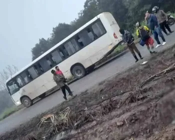 Motociclista morre após colidir com ônibus de usina em Ibateguara