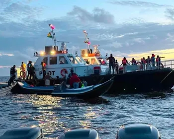 Naufrágio de balsa na Guiana deixa 27 mortos e 83 desaparecidos