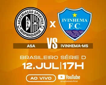Que horas é ASA x Ivinhema hoje? Veja horário e onde assistir ao vivo pela Série D