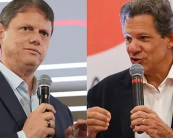 Tarcísio e Haddad se enfrentam em debate neste domingo