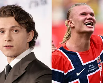 Tom Holland diz ter sido ignorado por Erling Haaland, atacante da Noruega