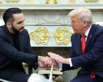 Trump recebe Bukele, de El Salvador, na Casa Branca e discute imigração