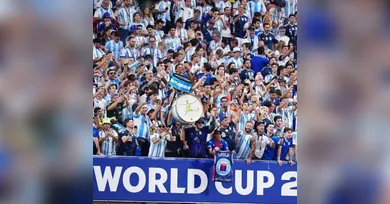 Inglaterra x Argentina pega fogo já nos hinos nacionais com vaias, provocações e tensão