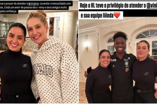 
				Após eliminação da Copa, Virginia e Vini Jr. vão juntos a clínica nos EUA
			
			