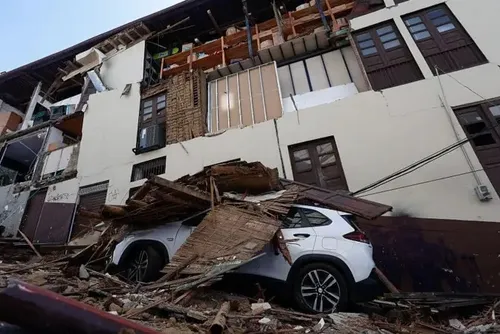 
				As impactantes imagens do terremoto que abalou a Colômbia
			
			