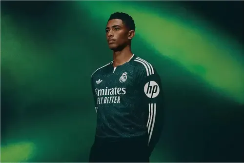 
				Real Madrid aposta em uniforme verde para a temporada 2026/27; veja
			
			