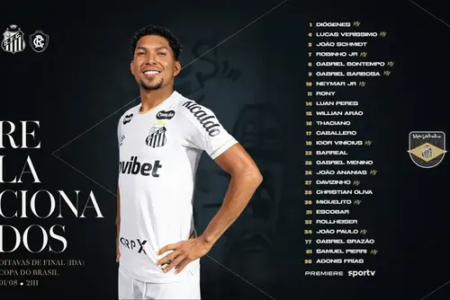 
				Santos terá desfalque de atacante para partida contra o Remo; veja relacionados
			
			