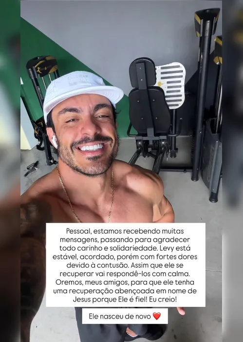 
				Hospital do Agreste divulga boletim médico de fisiculturista atropelado em Arapiraca
			
			