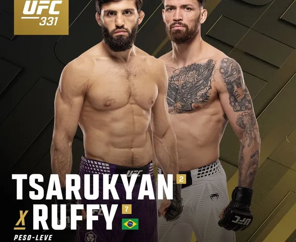 Alagoano Maurício Ruffy disputa luta decisiva no UFC e mira cinturão