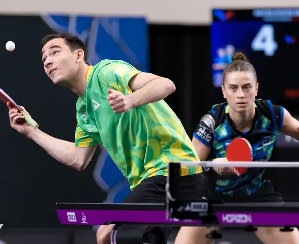 Calderano e Takahashi perdem semi e ficam com o bronze no US Smash