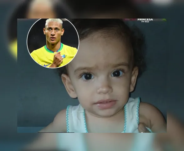 Jogador Richarlison doa valor integral e garante cirurgia de bebê com catarata congênita em Viçosa