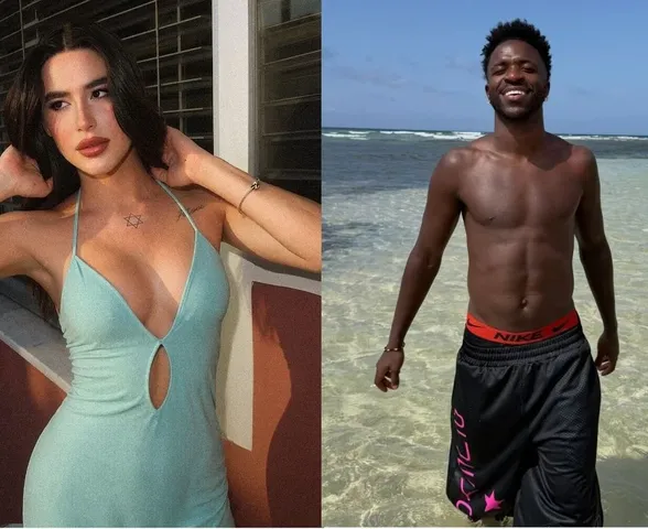 Modelo diz que Vini Jr. também flertou com atriz pornô na Espanha
