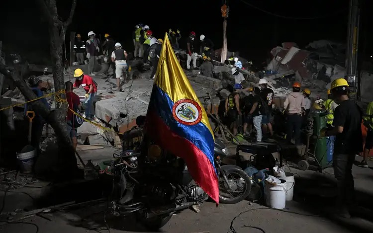 Conmebol fará doação para auxiliar vítimas do terremoto na Colômbia