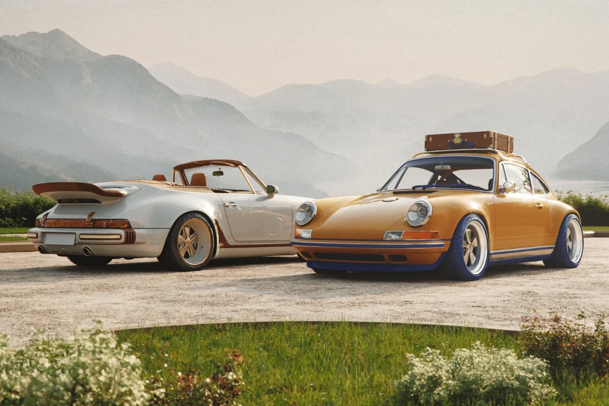 Louis Vuitton une alta moda e automobilismo em Porsche 911
