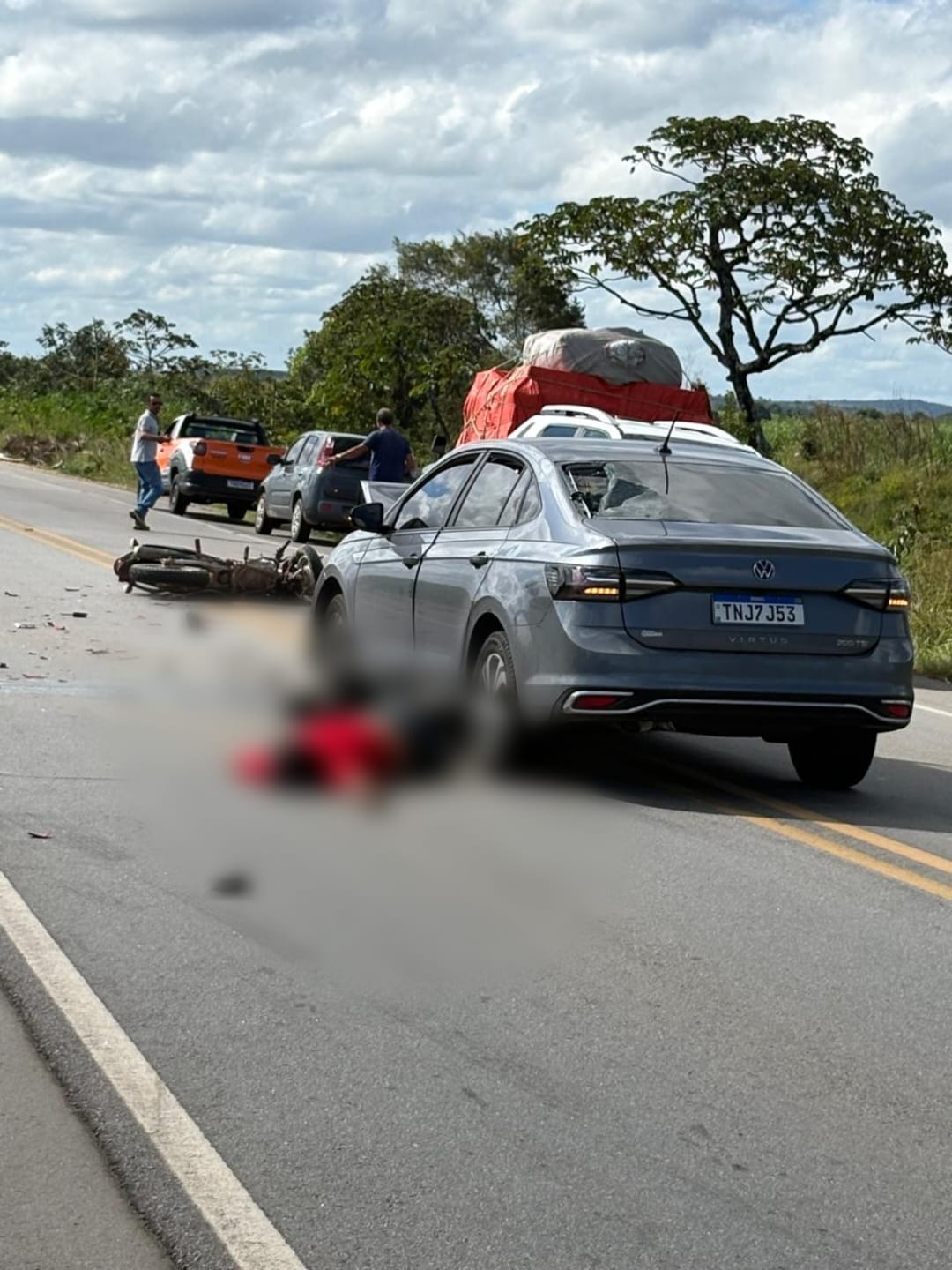 Motociclista morre após bater de frente com carro na AL-110, em São Sebastião