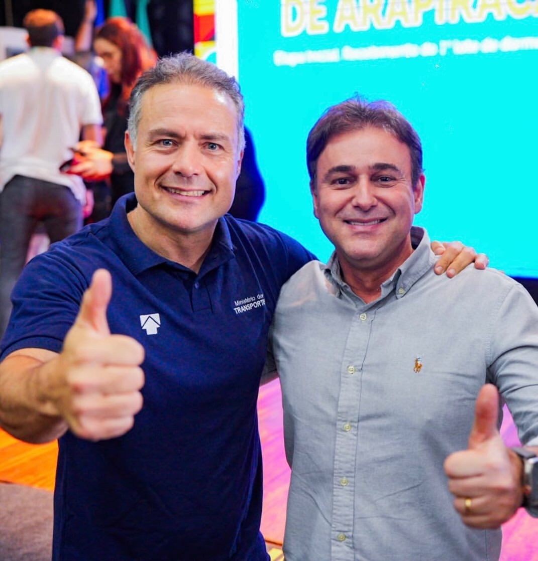 Yale aceita convite de Renan para vice e agradece incentivo de Luciano Barbosa