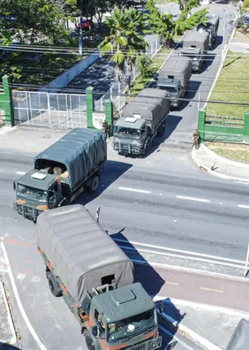 Eleições 2026: tropas deferais embarcam para reforçar segurança em 7 cidades de AL