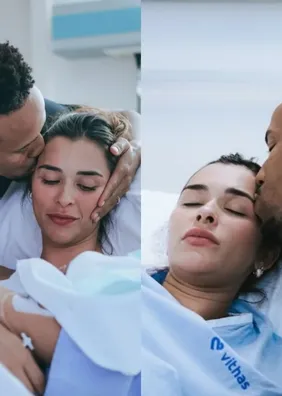 Nasce Gabriel, filho de Éder Militão e Tainá Castro: “Muito amado”
