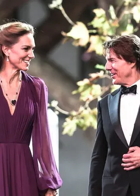 Tom Cruise elogia Kate Middleton e diz que William “fez boa escolha”