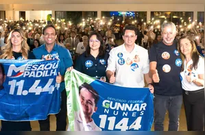 Em Arapiraca, Arthur Lira recebe apoio de Gunnar e Mesaque em encontro com evangélicos