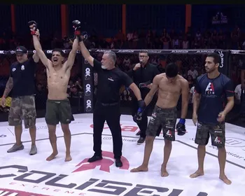 Adriel Kalel vence primeira luta do Coliseu na Comunidade
