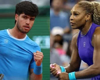 Alcaraz e Serena Williams nas duplas mistas do US Open: horário e onde assistir